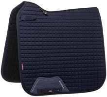 LeMieux Baumwoll Dressurschabracke, L, navy