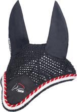 HKM Team HKM fly bonnet, black, warmblood