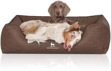 Knuffelwuff Columbia, lettino ortopedico per cani, 120x85 cm, marrone