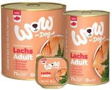 WOW Adult Nassfutter mit Lachs