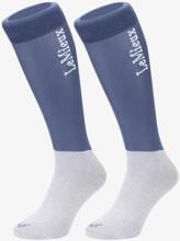 LeMieux Turnierstrümpfe Doppelpack, XS, Ice Blue