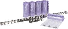KERBL Fliegen-Streifenvorhang-Set, PVC, 30cm, 225cm