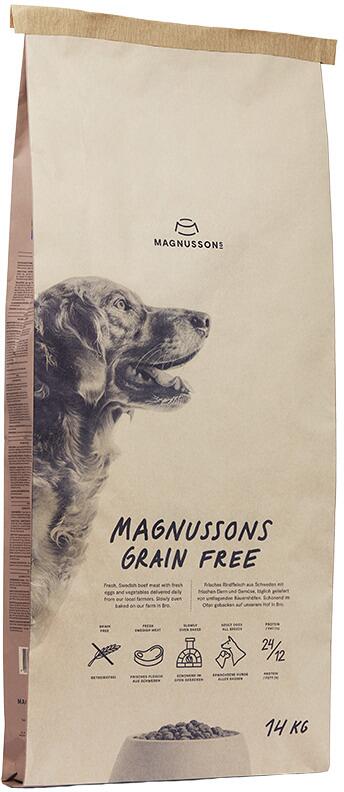 Magnusson Grain Free | Meat & Bisquit | getreidefreies Hundefutter | 4,5 kg