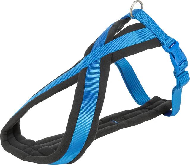 Trixie Premium Touren-Geschirr, royalblau, S, 35–65cm/20mm