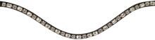 HKM Amazing browband, marrone/argento, pony
