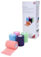 KRUUSE Vet-Flex Bandage, gemischte Farben, 7,5cmx4,5m, 10 Stück