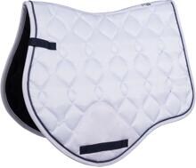 Cuscinetto da sella HKM Jumping Competition, bianco, per eventi