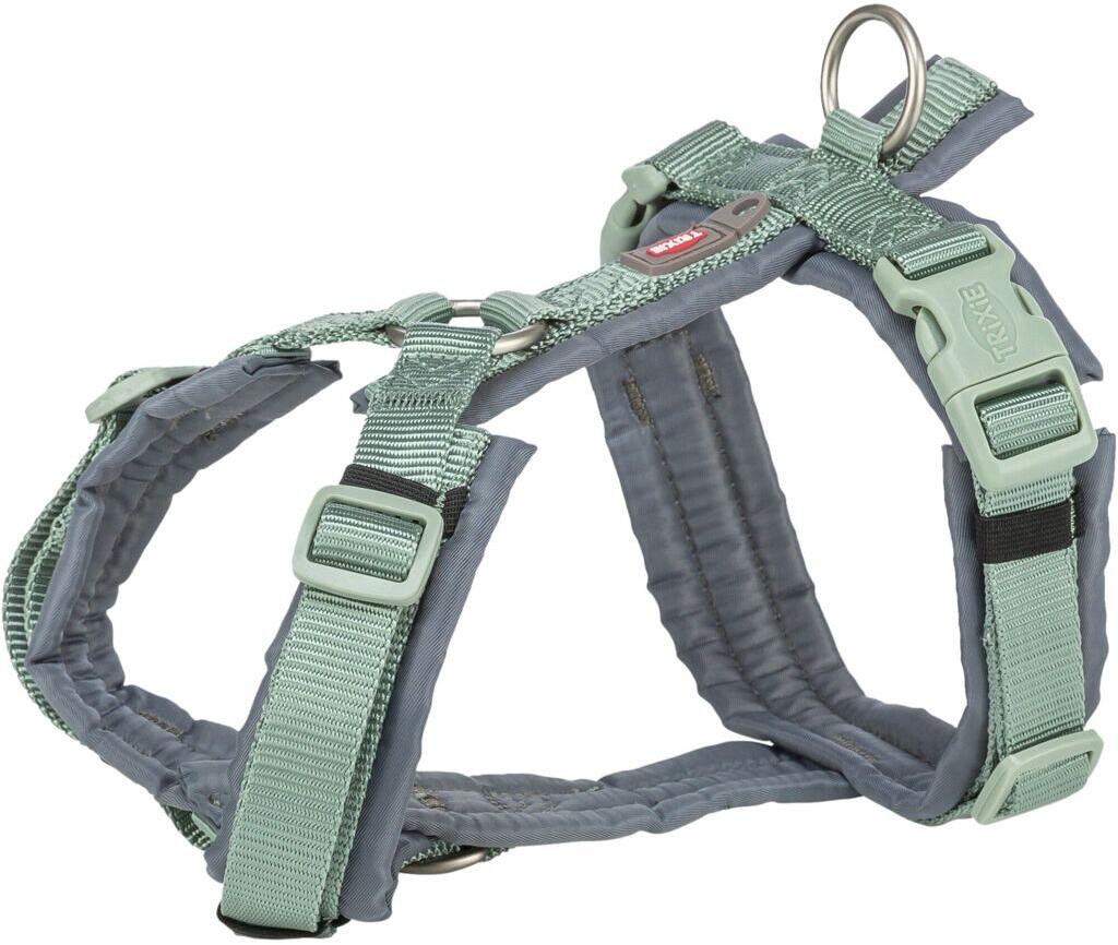 Trixie Premium Trekking Geschirr, salbei/grafit, XS-S, 32-38cm/13mm