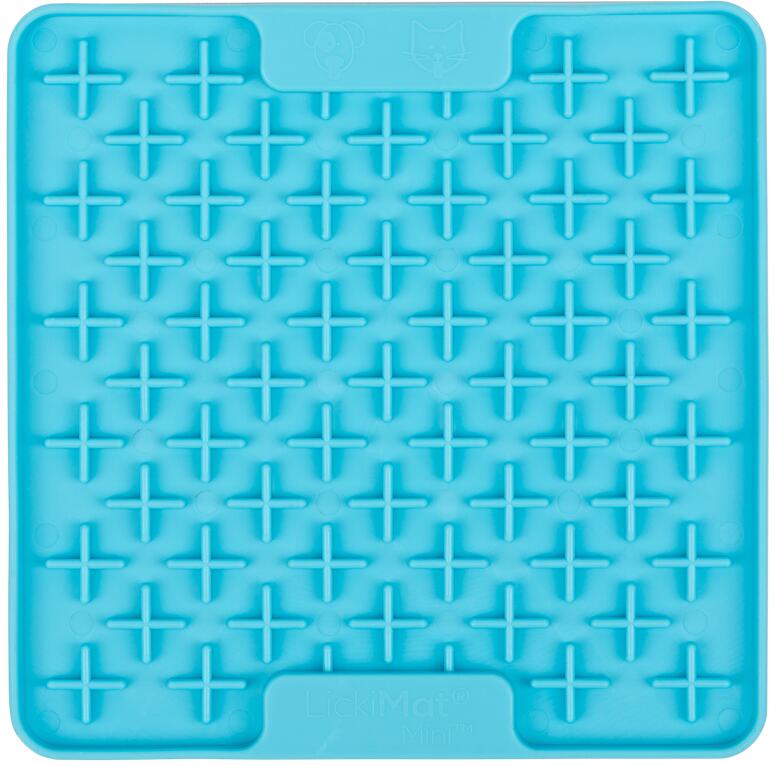 LickiMat Buddy Futtermatte, 15x15cm, turquoise