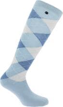 Calzini EQUITHÈME Argyle, azzurro/blu, 35-38