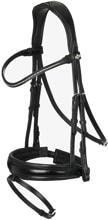 LeMieux Kudos Classic dressage snaffle, nero