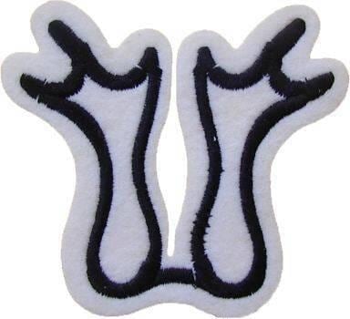 HKM Rheinland-Pfalz Brandzeichen Stickmotiv