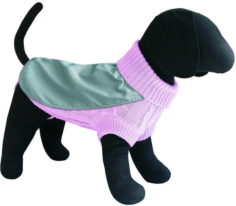 TiBu Strick 48 | Hundepullover mit Regencape | XL