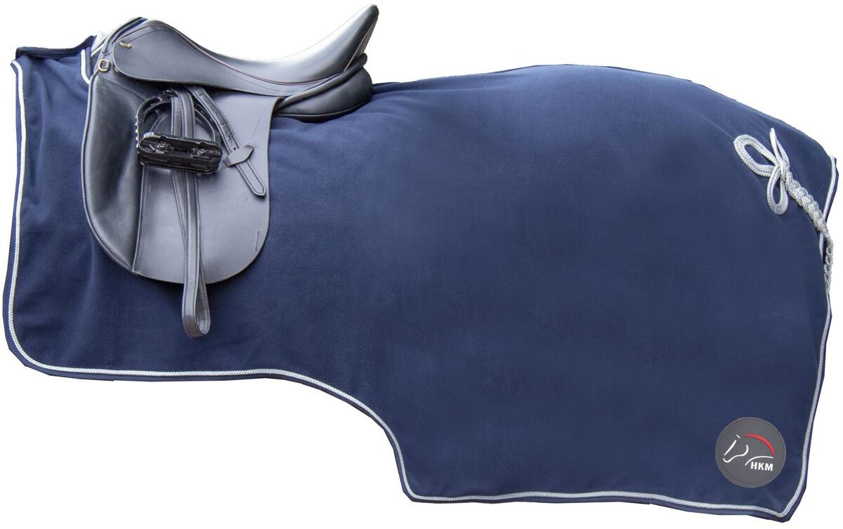 HKM Nierenabschwitzdecke, dunkelblau, 155