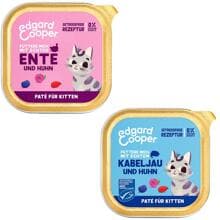 Edgard Cooper Paté Kitten Nassfutter, 16x85g