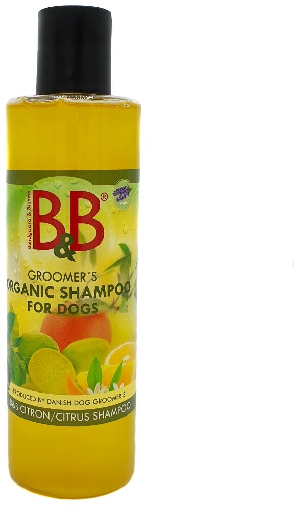 B&B Organic Citrus Hundeshampoo, 750ml