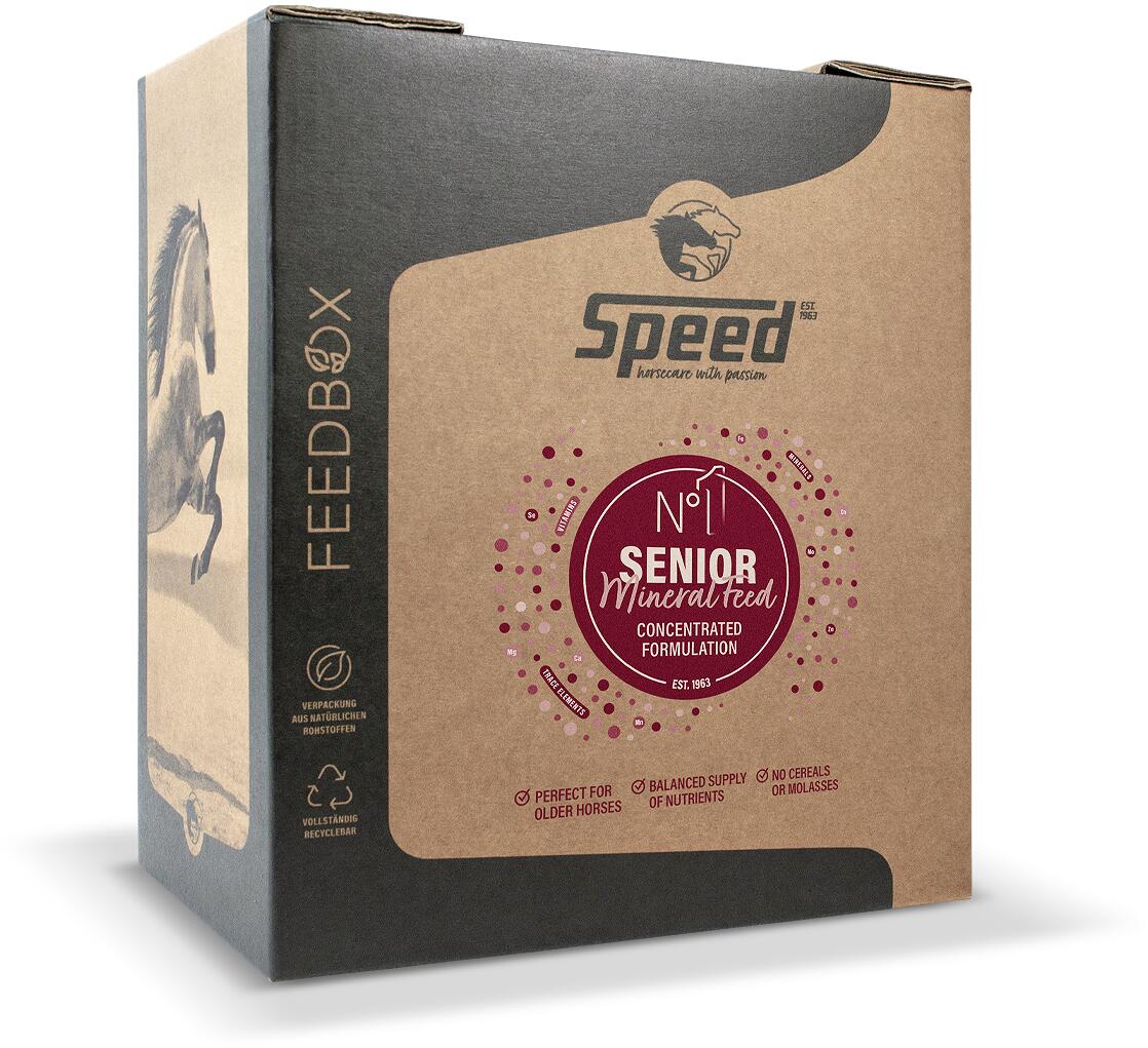 SPEED No.1 Senior Ergänzungsfuttermittel, 10kg Feedbox XS