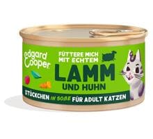 Edgard Cooper Nassfutter, 18x85g, Lamm & Huhn