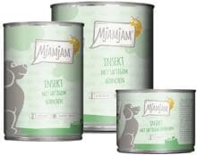 Mjamjam Nassfutter mit Insekten & Huhn