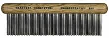 AARONCO Mattaway 802 Frisierkamm, dreireihig, feine Zahnung, 3,5cm