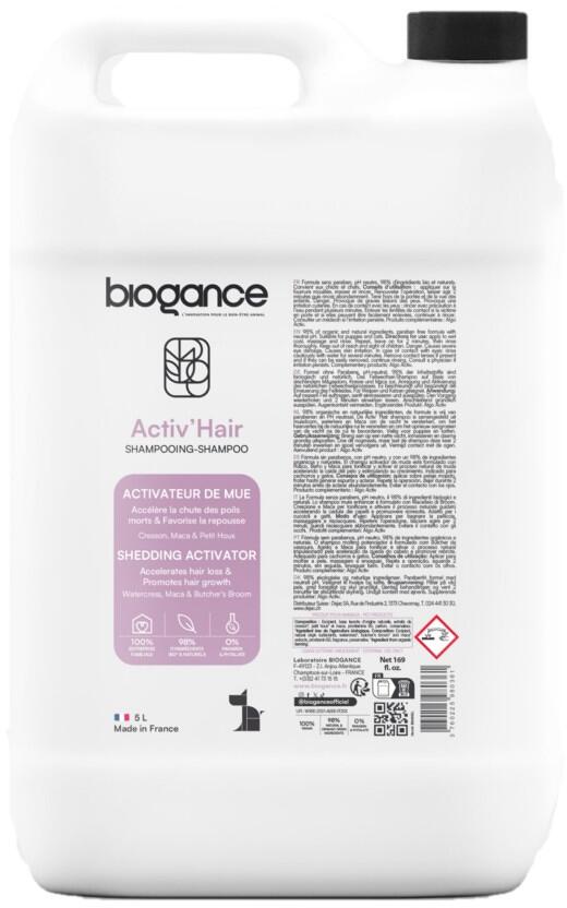 Biogance Activ Hair Hundeshampoo, 5L