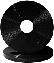 BioThane Beta Standard Webbing Roll, black, 19mm, 30m