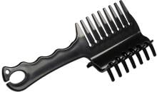 HKM plaited comb, black