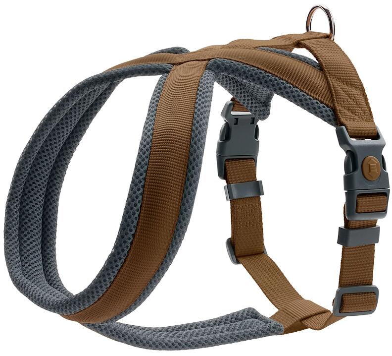 HUNTER London Comfort Hundegeschirr, braun, XS-S
