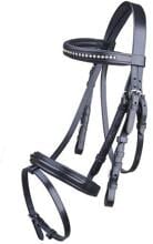 HKM Mini Shetty Snaffle, nero, Mini Shetty