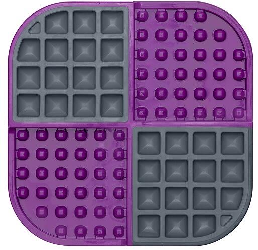 LickiMat Slomo Futtermatte, 20x20cm, purple