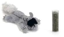 beeztees PLUESCH KATSP PLATTER TEX+CATNIP 14CM