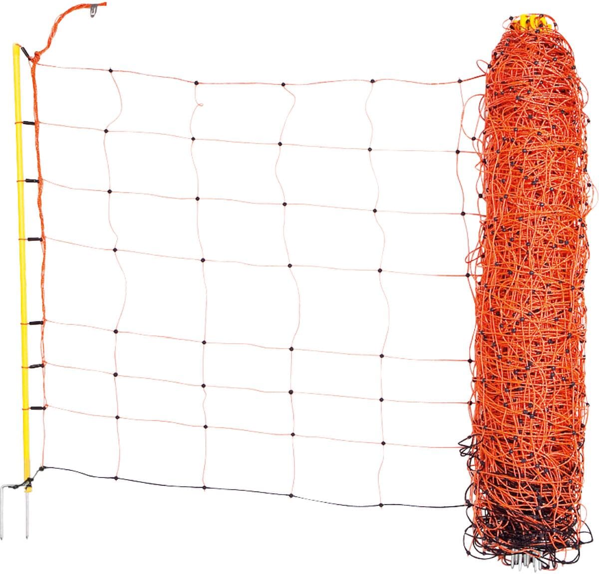 AKO ClassicNet Schafnetz, Doppelspitze, orange, 50mx108cm