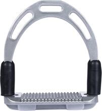 HKM Ultra Safety staffe di sicurezza, alluminio, argento extraflex, 12 cm