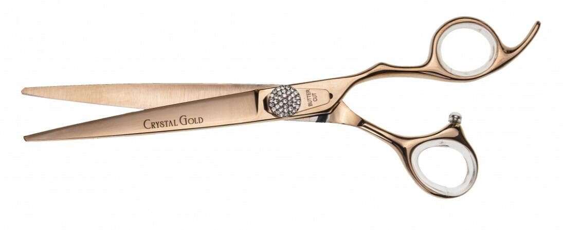 GEIB Crystal Gold Hundeschere, gerade, 19,5cm