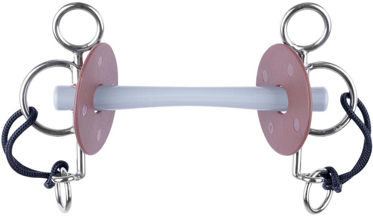 beris Pelhamgebiss mit Komfortstange dünn, kurz, 110mm, soft