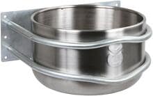 Mangiatoia KERBL, acciaio inox, 18 litri