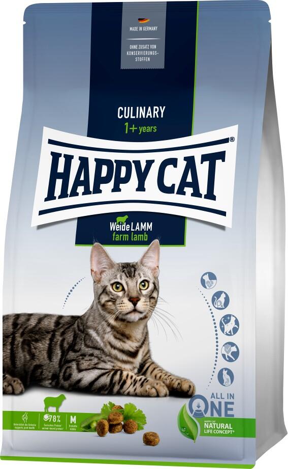 Happy Cat | mit Weide-Lamm | Katzenfutter | 1,4 kg