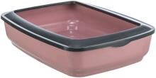 Trixie Brisko Katzentoilette mit Rand, 31x10x43cm, farblich sortiert