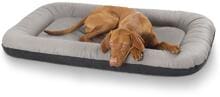 Cuccia per cani Knuffelwuff Jerry, 140x105 cm, grigia