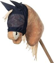 Maschera HKM Hobby Horsing fly, blu scuro