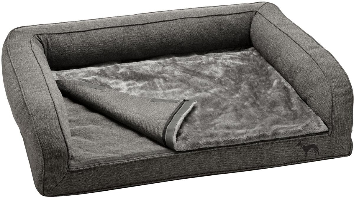 Hunter Livingston Hundesofa, anthrazit, 80x60cm