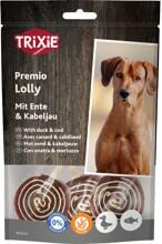 Trixie PREMIO Lolly mit Ente & Kabeljau, 11cm, 80g