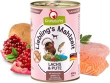 GranataPet Lieblings Mahlzeit Nassfutter mit Lachs & Pute