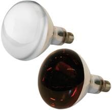 KERBL Hobbyfarming lampada a infrarossi in vetro duro