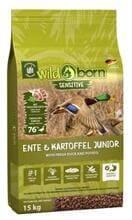 Wildborn JUNIOR | mit Ente & Kartoffeln | Hundetrockenfutter