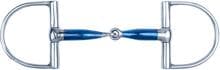 Waldhausen Sweet Iron D-ring bit, single jointed