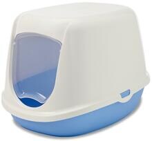 beeztees Duchesse Kitten Katzentoilette, blau, 44x35x32cm