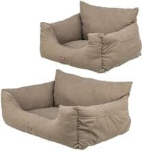 Trixie Cord Autositz, taupe