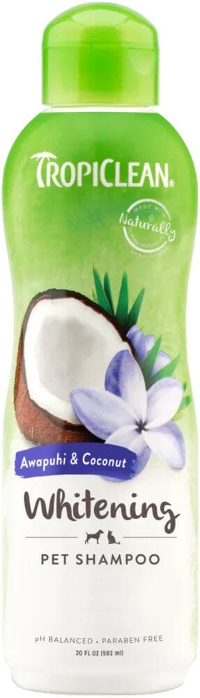 TropiClean Aufhellungsshampoo mit Awapuhi & Kokosnuss, 355ml