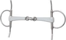beris Comfort snaffle bit, double broken